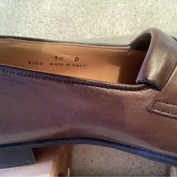 Bally Mens Tassel Loafers Brown size 10D - Picture 6 of 9